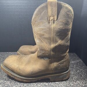 Irish Setter 83923 Pull-On Work Boots Brown UltraDry EH SR Soft Toe Men's 8.5 E2